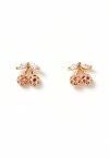 Cherry Shape Zircon Earrings