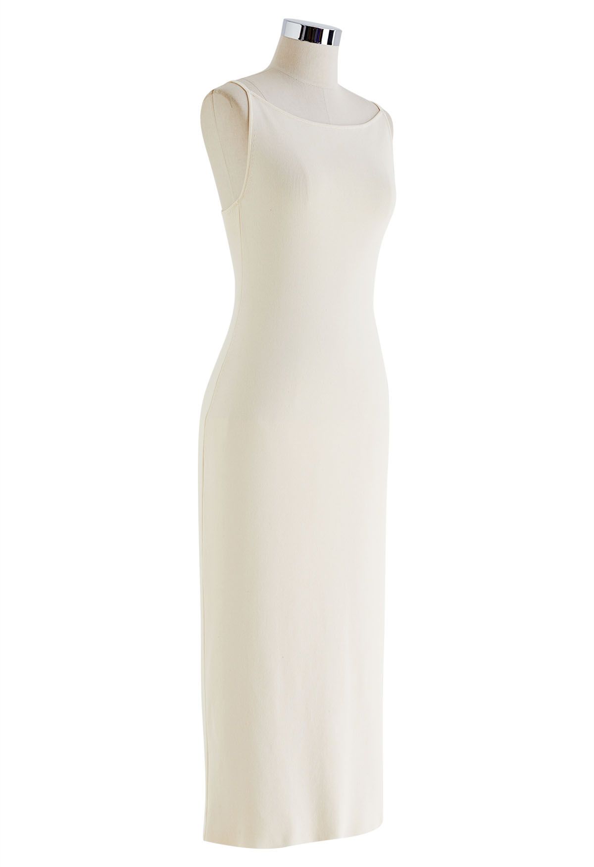 Ode to Simplicity Knit Cami Dress in Ivory