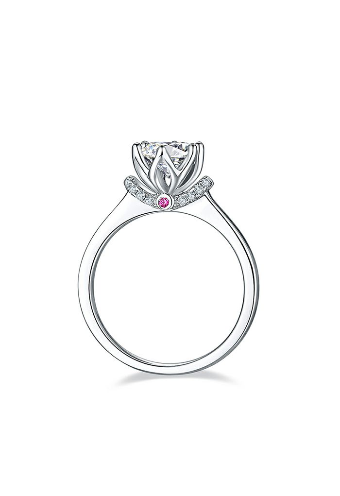 مجوهرات الوردي ديكور المويسانتي خاتم الماس