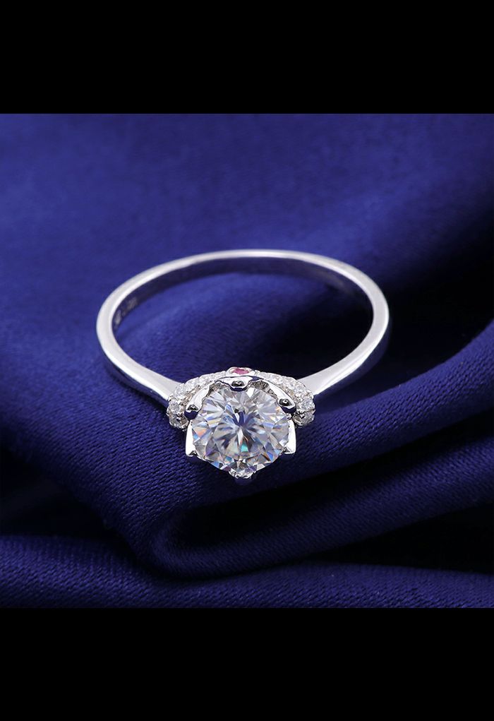 مجوهرات الوردي ديكور المويسانتي خاتم الماس