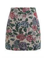 Vintage Bloom Canvas Mini Bud Skirt